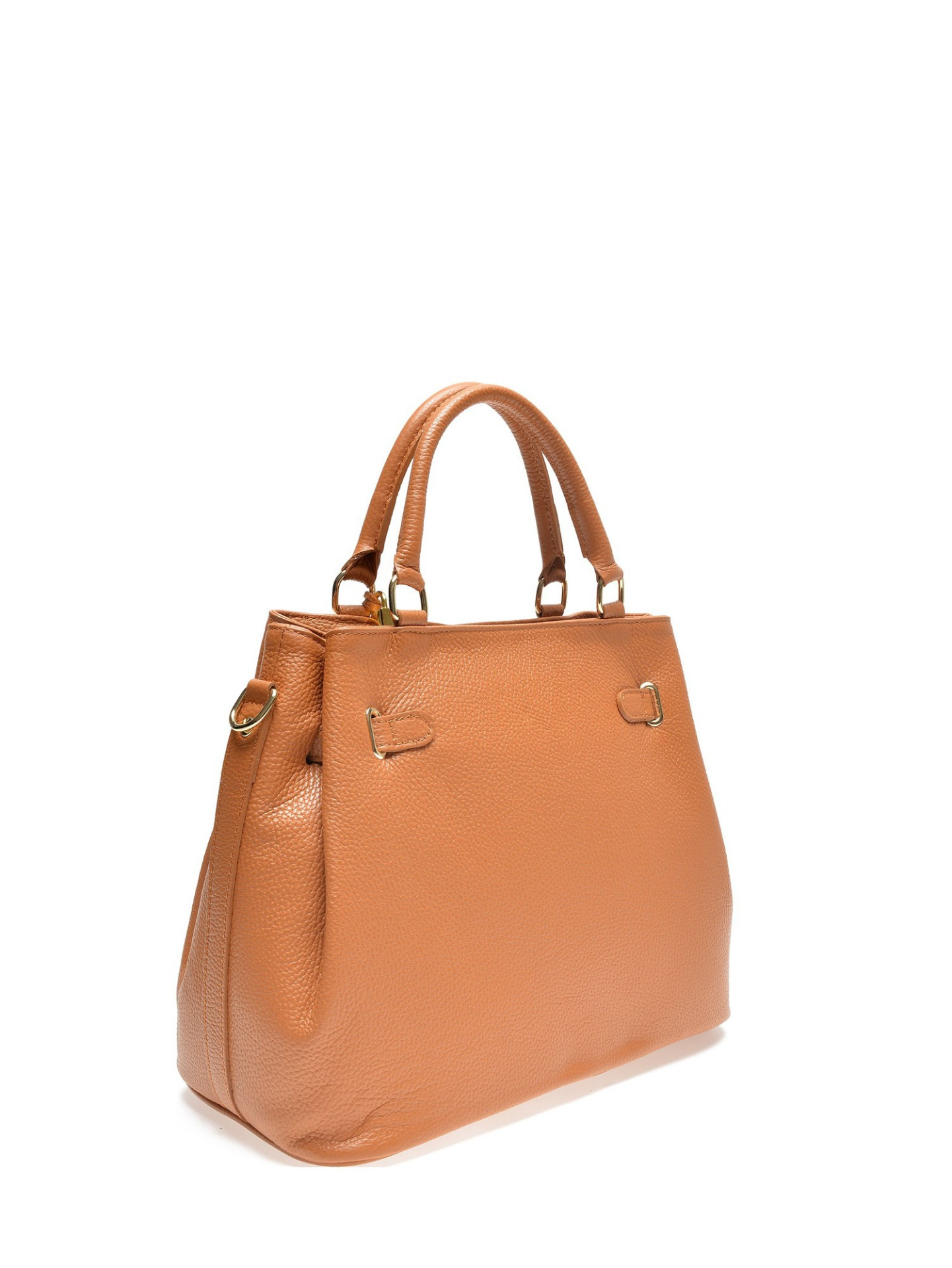 Anna Luchini_Handbag_COGNAC