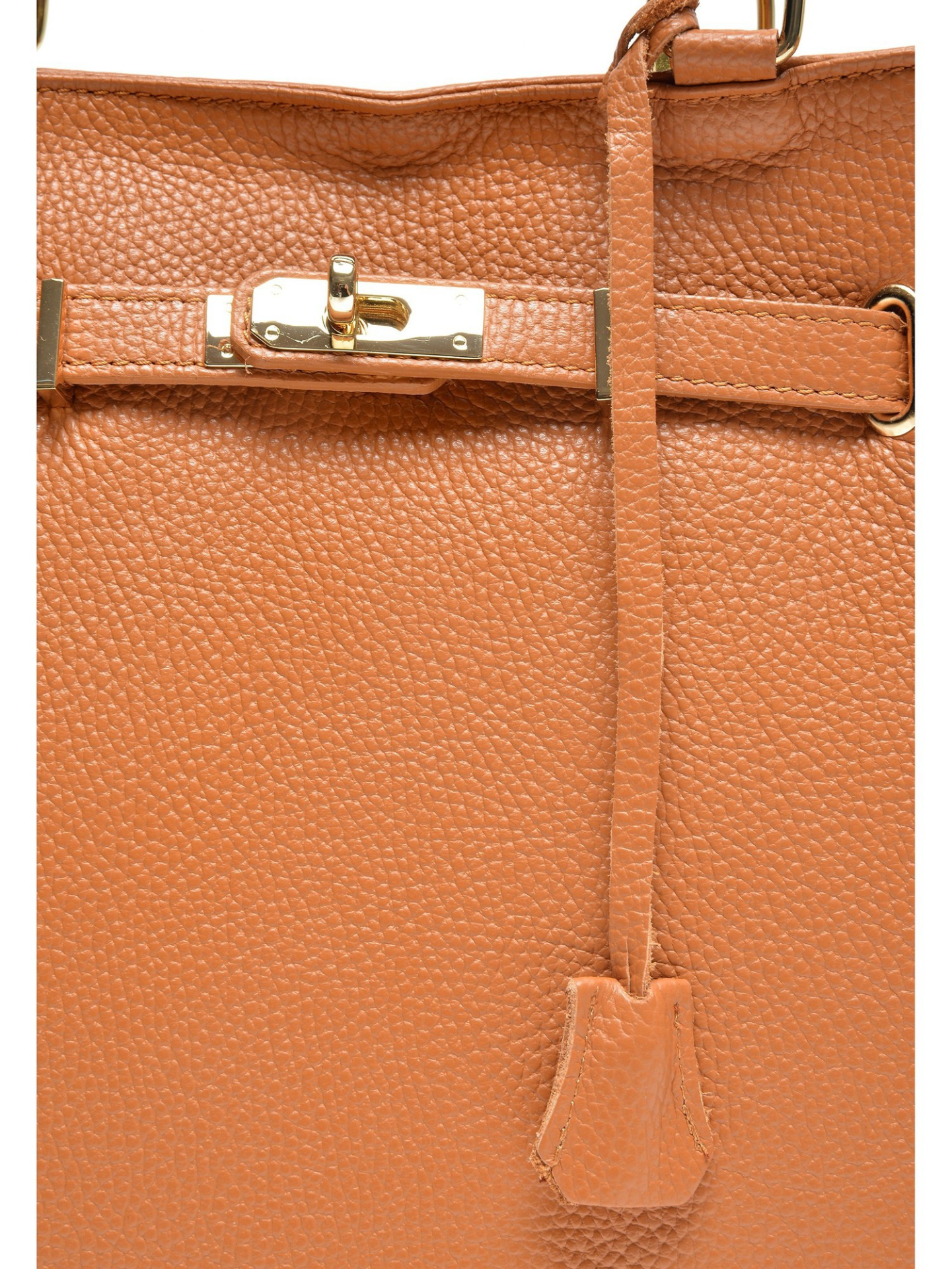 Anna Luchini_Handbag_COGNAC