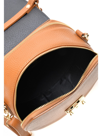 Roberta M_Handbag_COGNAC