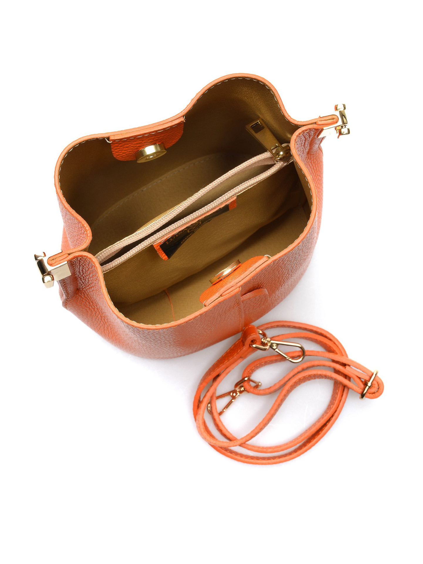 Luisa Vannini_Shoulder bag_ARANCIO