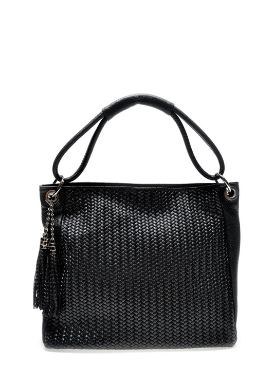 Luisa Vannini_Top Handle Bag_NERO