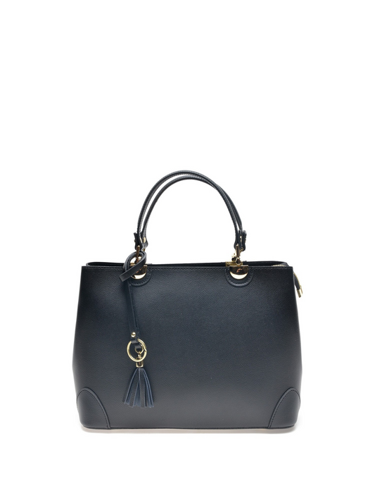 Isabella Rhea_Top Handle Bag_NERO