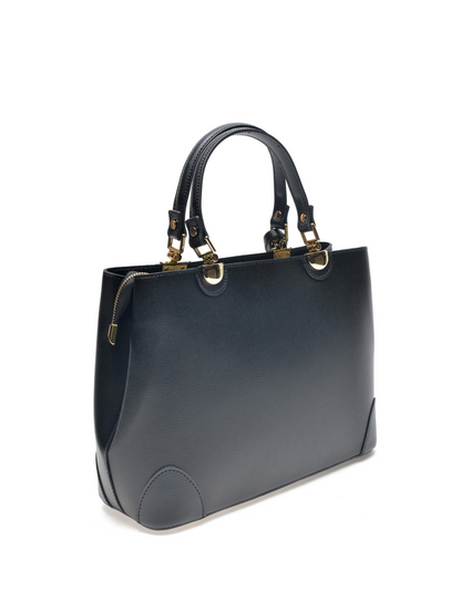 Isabella Rhea_Top Handle Bag_NERO