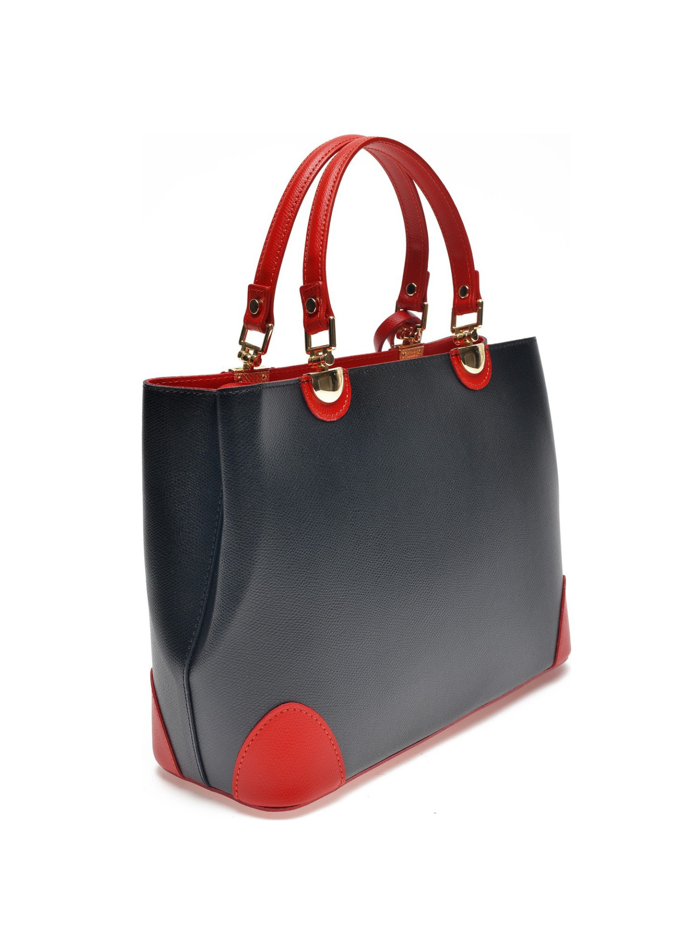 Isabella Rhea_Top Handle Bag_ROSSO NERO