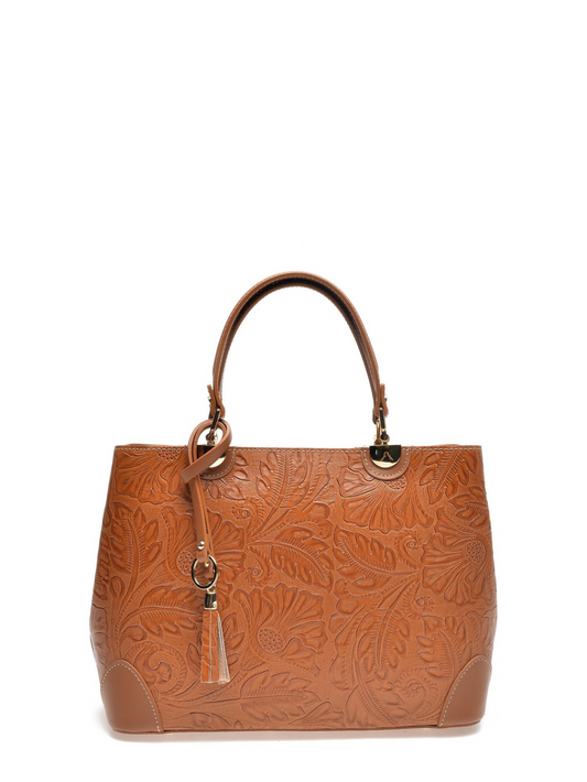 Carla Ferreri_Handbag_COGNAC